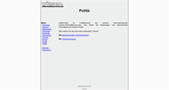 Desktop Screenshot of politik.informatikservice.de