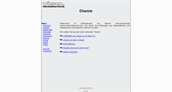 Desktop Screenshot of chemie.informatikservice.de